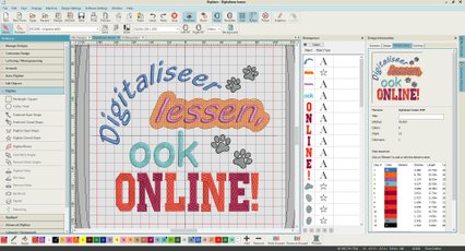 Online lessen MBX digitizer MBX V5.5 bij Le Petit Atelier MIRR